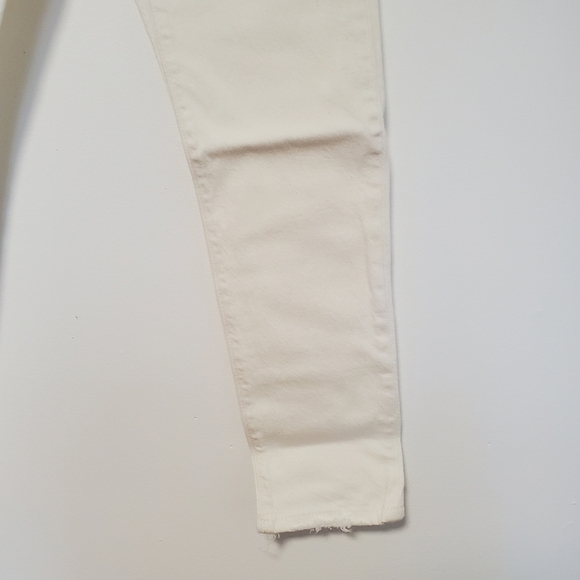 NWT Levi's Premium 501 HIGH RISE SKINNY WOMEN'S WHITE JEANS - Picture 5 of 10